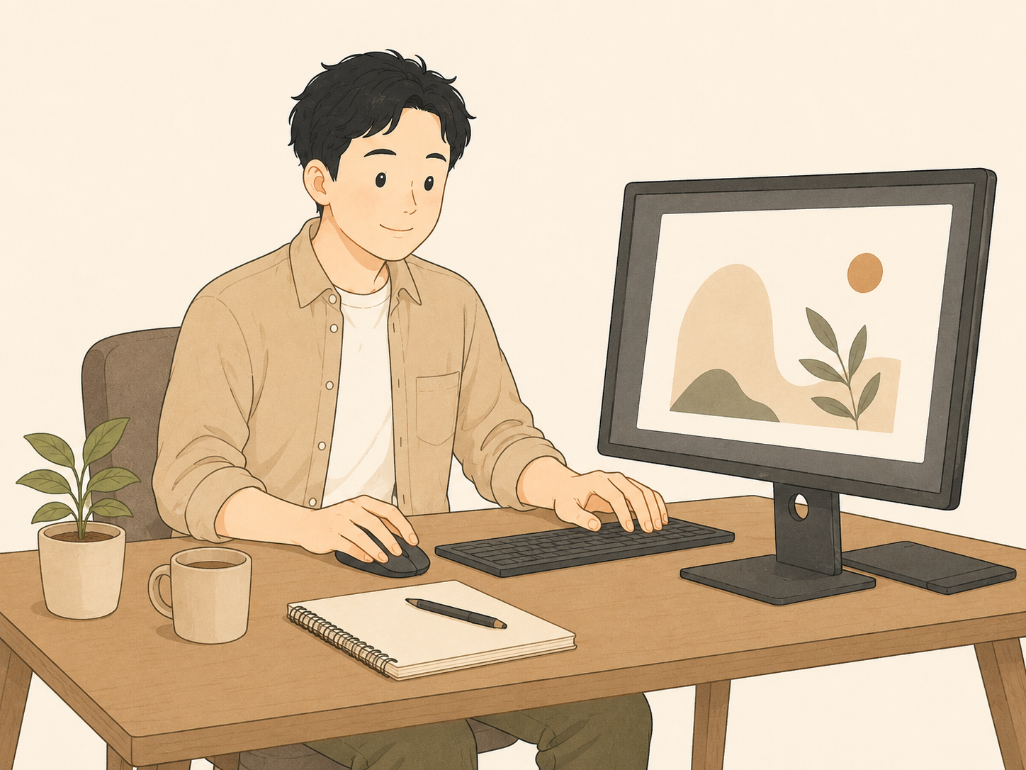 ブログ記事の挿絵を ChatGPT で作っている双子パパ。ChatGPT の主な用途は画像生成